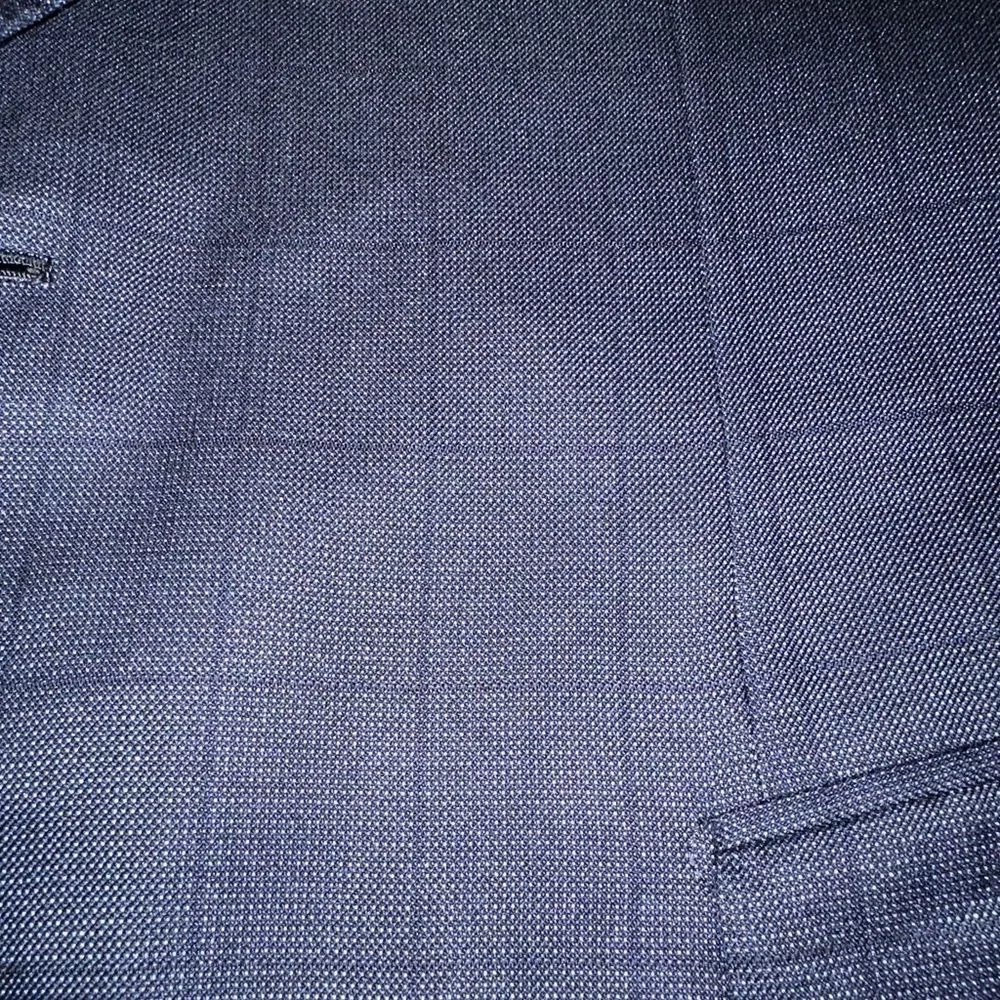 Brioni Blue Windowpane Jacket